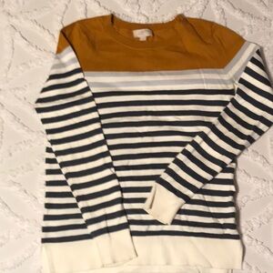 Loft outlet striped sweater